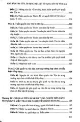 Chỉ Dẫn Tra Cứu, Áp Dụng Bộ Luật Tố Tụng Dân Sự Năm 2015 ( Tái Bản Lần Thứ Nhất, Có Sửa Đổi, Bổ Sung) - TS. Nguyễn Thúy Hiền - ThS. Tạ Đình Tuyên