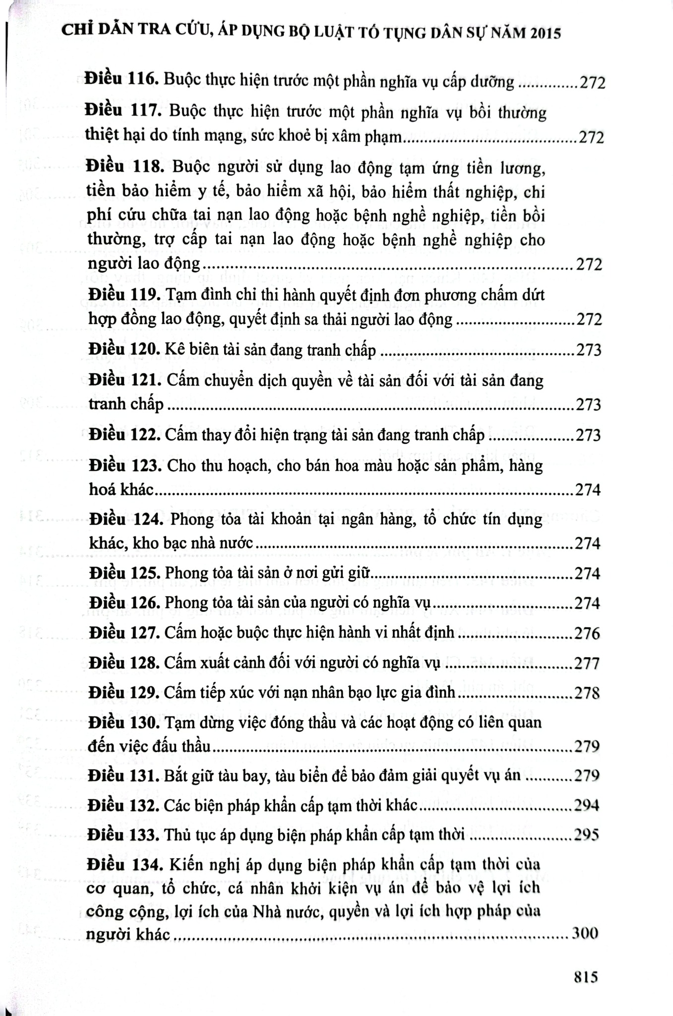 Chỉ Dẫn Tra Cứu, Áp Dụng Bộ Luật Tố Tụng Dân Sự Năm 2015 ( Tái Bản Lần Thứ Nhất, Có Sửa Đổi, Bổ Sung) - TS. Nguyễn Thúy Hiền - ThS. Tạ Đình Tuyên