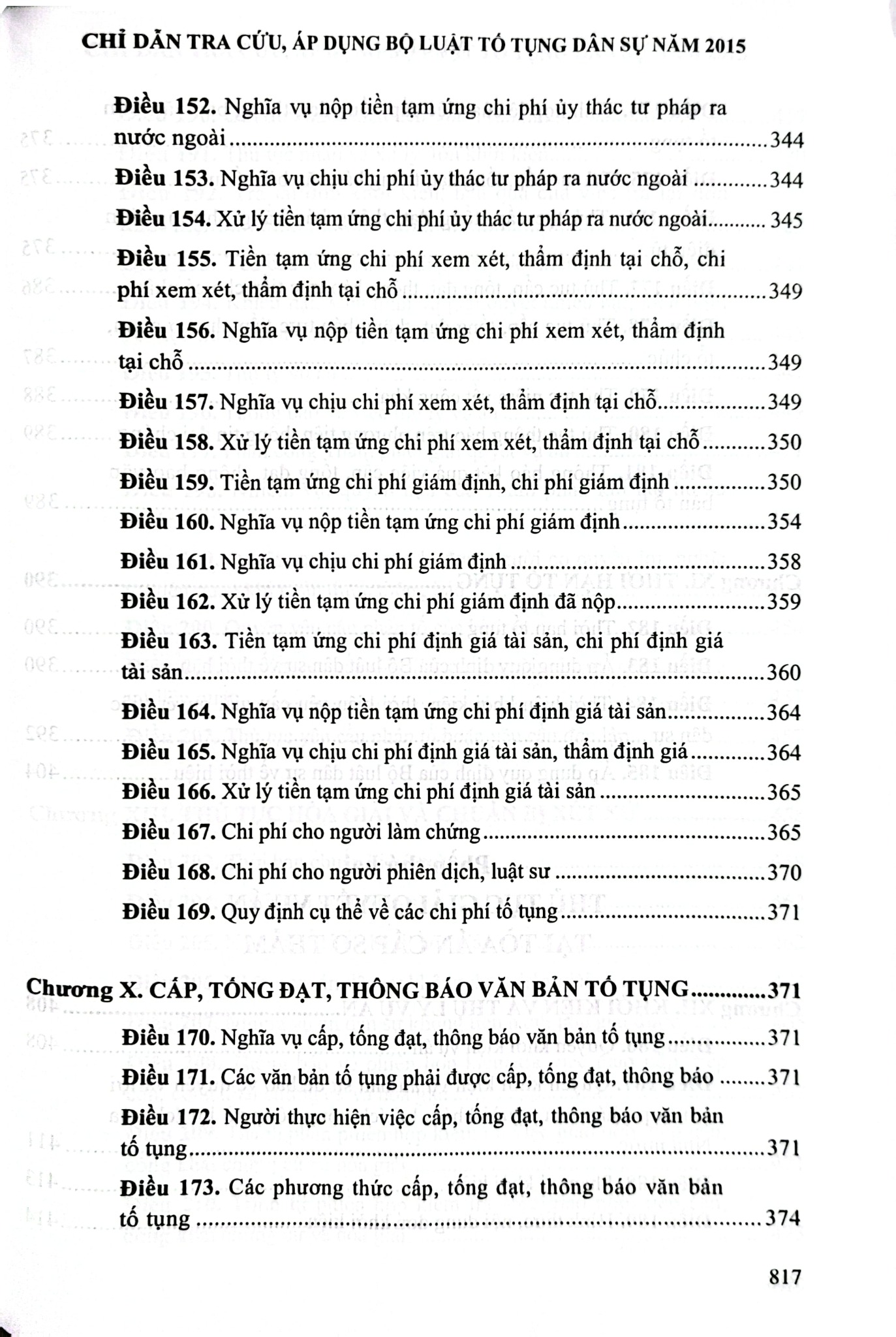 Chỉ Dẫn Tra Cứu, Áp Dụng Bộ Luật Tố Tụng Dân Sự Năm 2015 ( Tái Bản Lần Thứ Nhất, Có Sửa Đổi, Bổ Sung) - TS. Nguyễn Thúy Hiền - ThS. Tạ Đình Tuyên