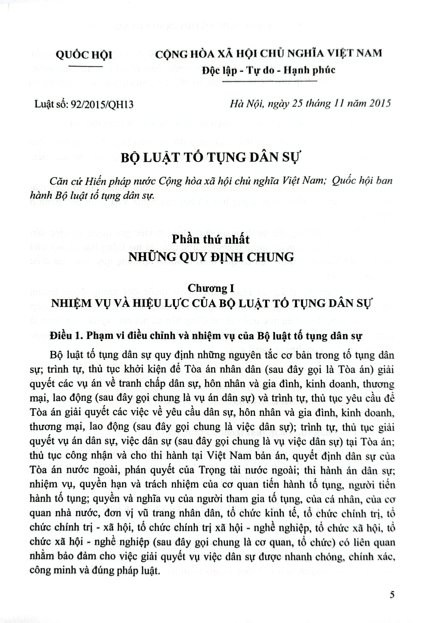 Chỉ Dẫn Tra Cứu, Áp Dụng Bộ Luật Tố Tụng Dân Sự Năm 2015 ( Tái Bản Lần Thứ Nhất, Có Sửa Đổi, Bổ Sung) - TS. Nguyễn Thúy Hiền - ThS. Tạ Đình Tuyên