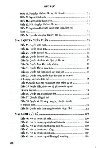  Chỉ Dẫn Tra Cứu, Áp Dụng Bộ Luật Dân Sự Năm 2015 ( Tái Bản Lần Thứ Nhất, Có Sửa Đổi, Bổ Sung) - TS. Nguyễn Thúy Hiền 
- ThS. NCS.Tạ Đình Tuyên 