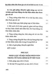 Đại Diện Nhân Dân Tham Gia Xét Xử Án Hình Sự Xưa Và Nay - TS. LS Lê Chí Trung