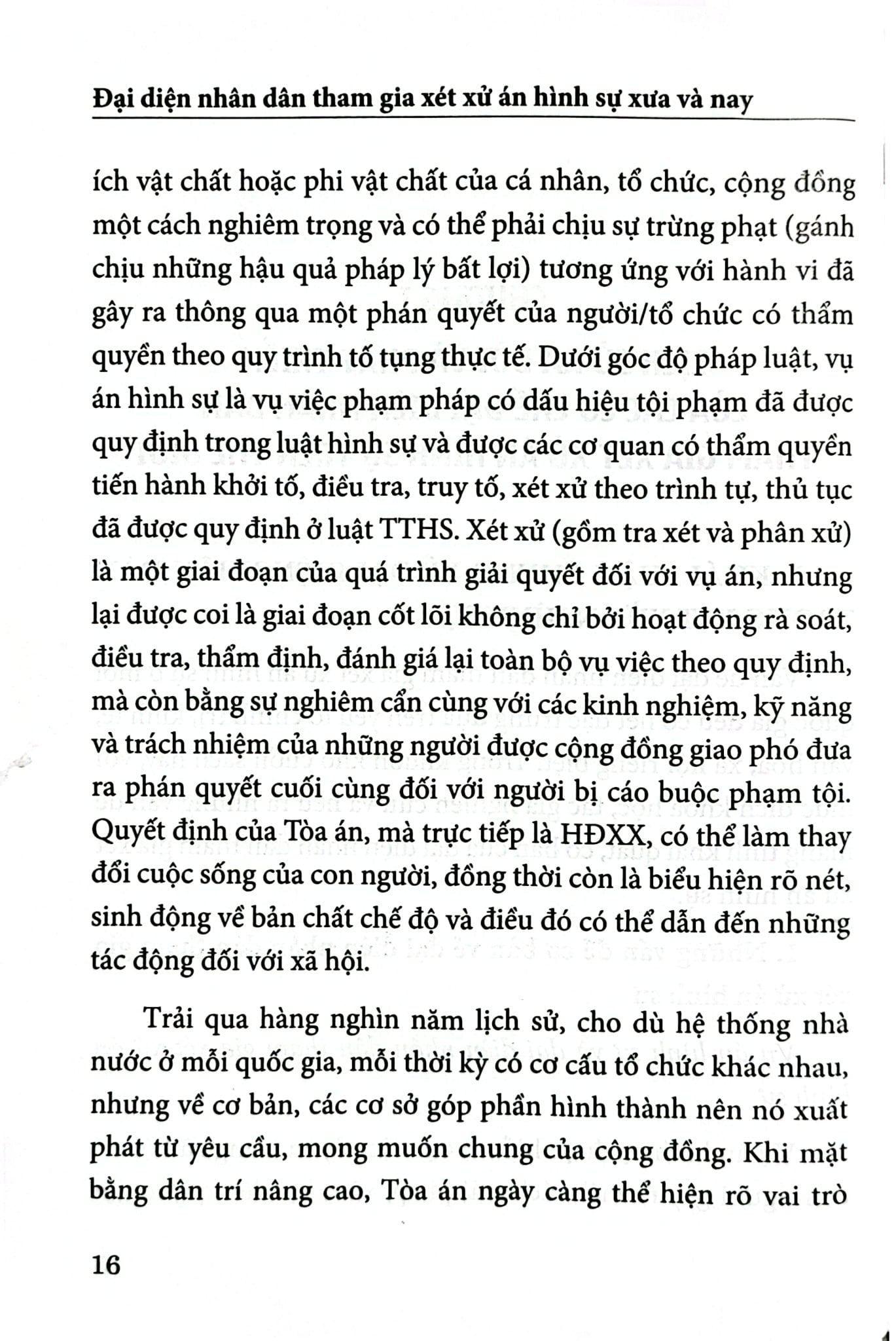 Đại Diện Nhân Dân Tham Gia Xét Xử Án Hình Sự Xưa Và Nay - TS. LS Lê Chí Trung