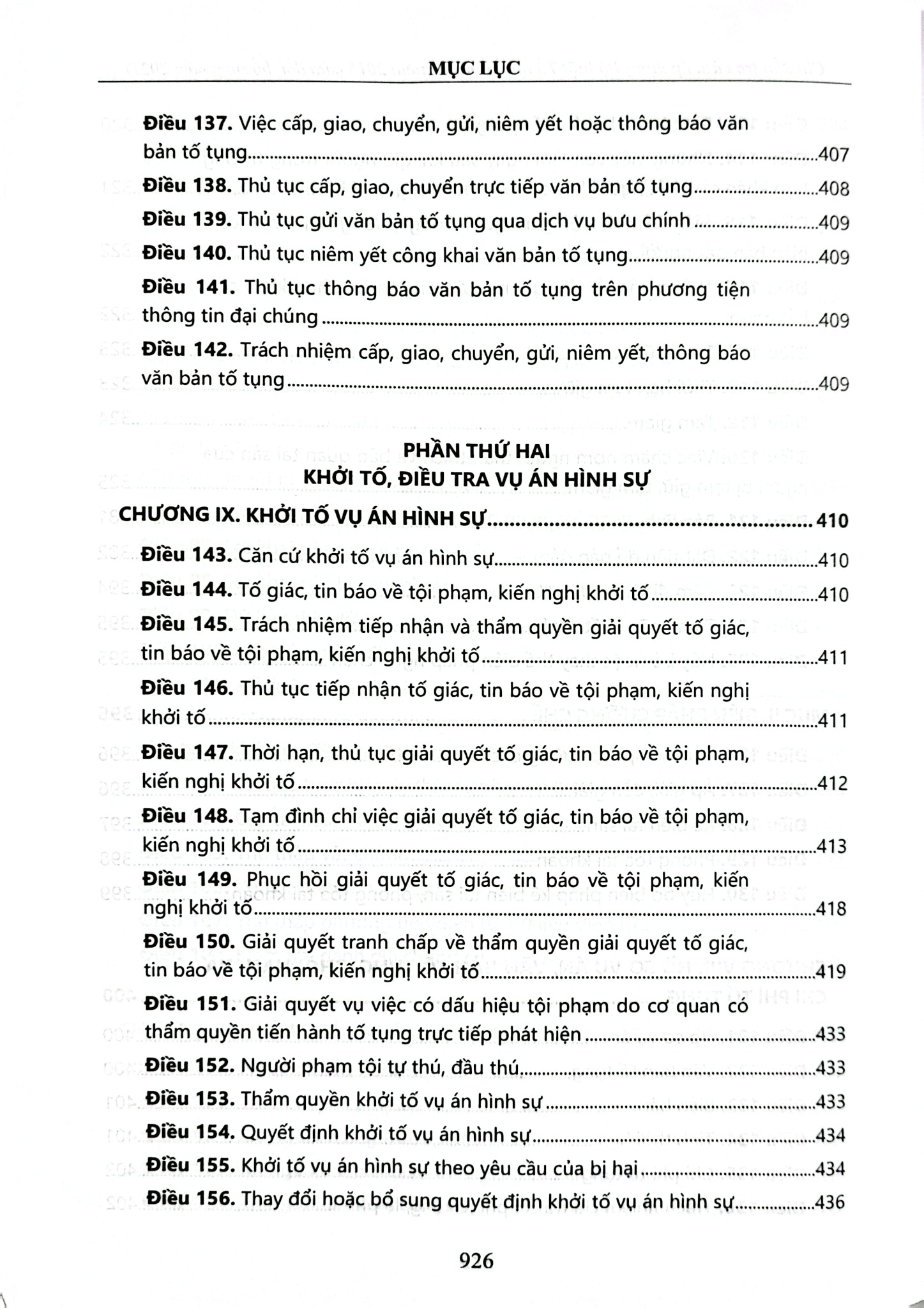 Chỉ Dẫn Tra Cứu, Áp Dụng Bộ Luật Tố Tụng Hình Sự Năm 2015 - Trung tướng.TS. Lê Tấn Tới   
TS. Nguyễn Trí Tuệ  
& TS. Đỗ Đức Hồng Hà-   
( Đồng chủ biên)