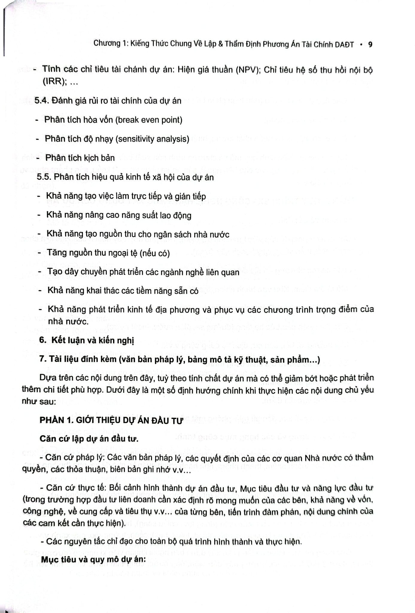 Lập Và Thẩm Định Dự Án Đầu Tư - TS. Đinh Thế Hiển ( Chủ Biên )