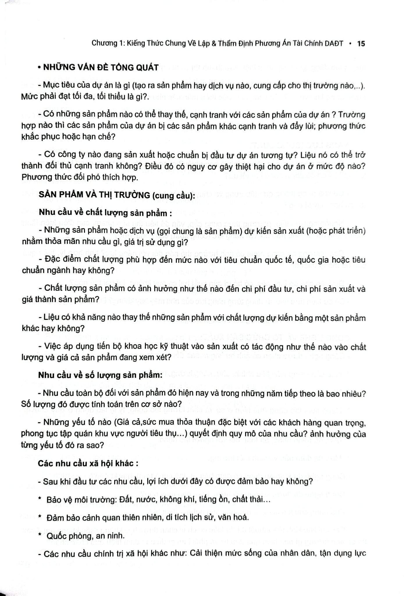 Lập Và Thẩm Định Dự Án Đầu Tư - TS. Đinh Thế Hiển ( Chủ Biên )