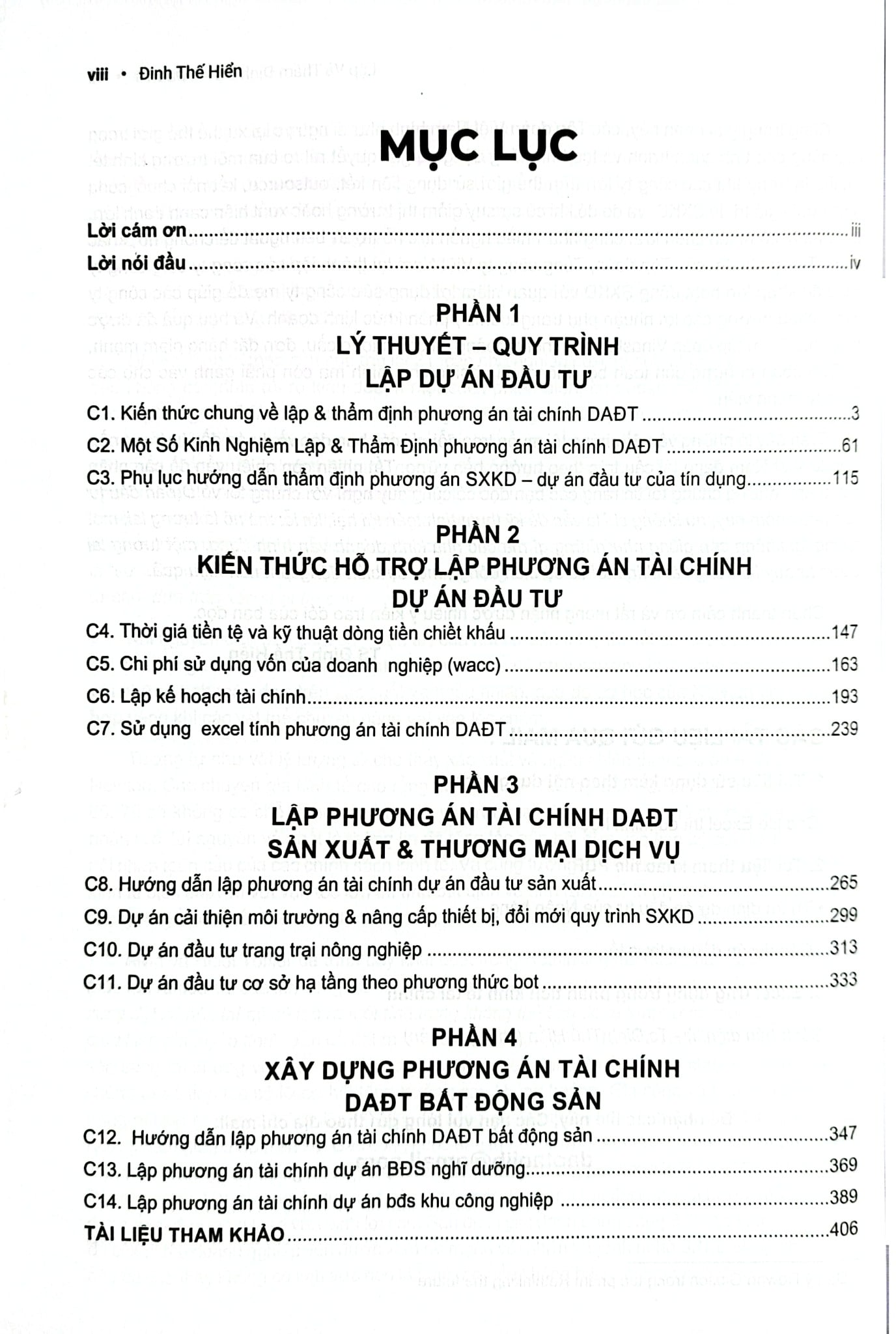 Lập Và Thẩm Định Dự Án Đầu Tư - TS. Đinh Thế Hiển ( Chủ Biên )