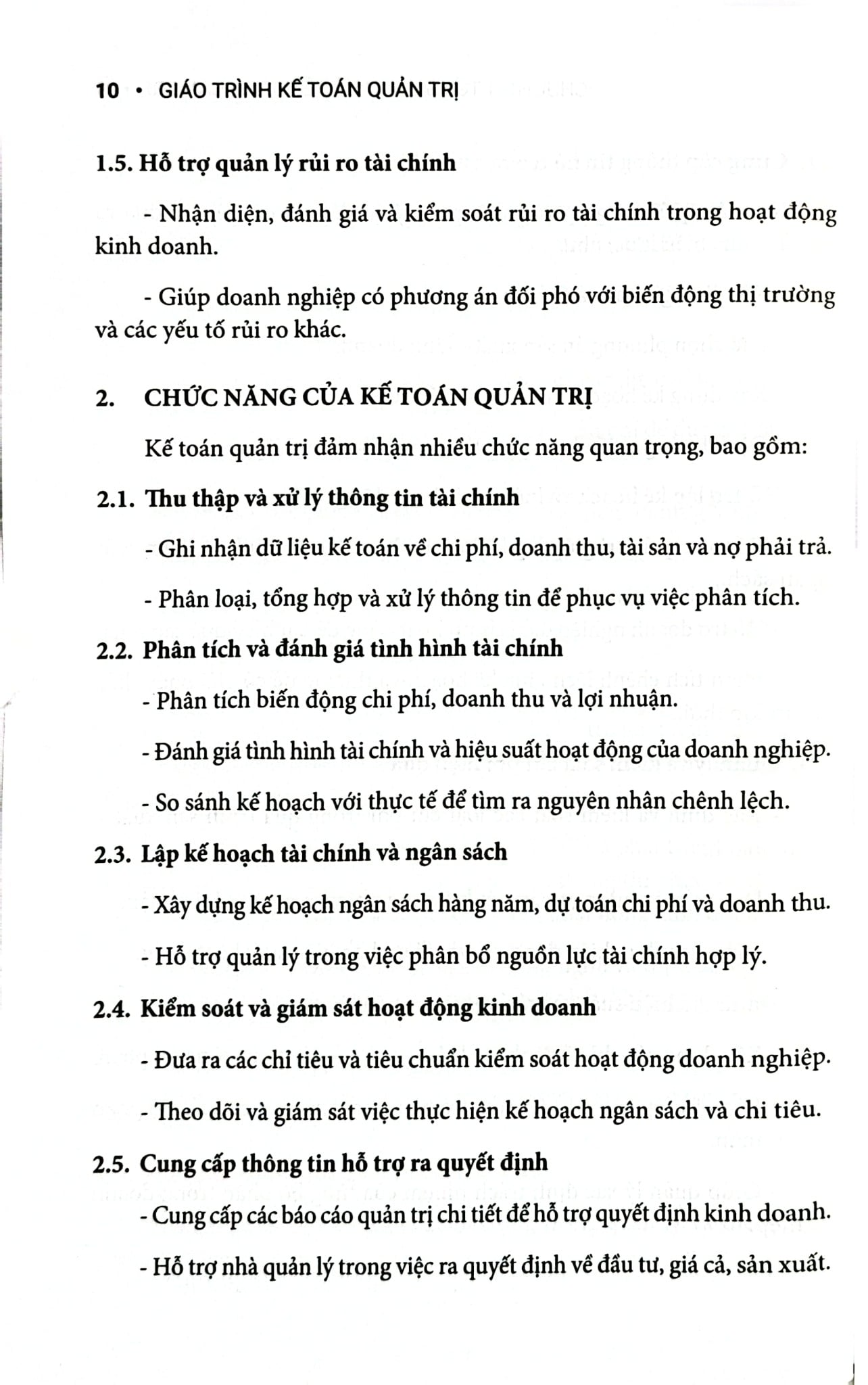 Giáo Trình Kế Toán Quản Trị - Nhiều Tác Giả