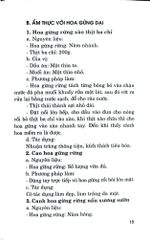 Hoa Với Chức Năng Ẩm Thực Và Chữa Bệnh - Nguyễn Bá Cao