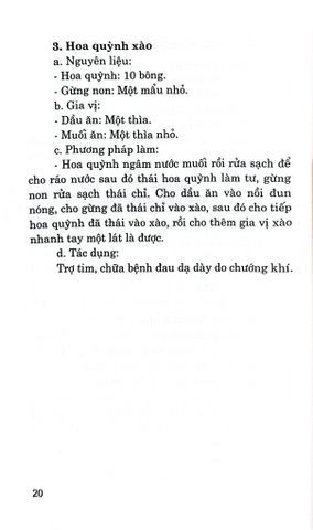  Hoa Với Chức Năng Ẩm Thực Và Chữa Bệnh - Nguyễn Bá Cao 