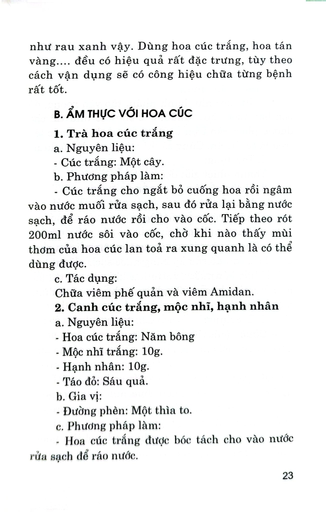 Hoa Với Chức Năng Ẩm Thực Và Chữa Bệnh - Nguyễn Bá Cao