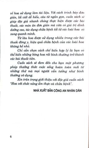  Hoa Với Chức Năng Ẩm Thực Và Chữa Bệnh - Nguyễn Bá Cao 