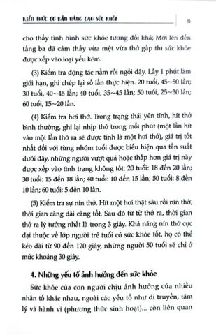  Combo 2 Cuốn ( Kiến Thức Cơ Bản Chăm Sóc Sức Khỏe Người Cao Tuổi + Kiến Thức Cơ Bản Nâng Cao Sức Khỏe ) 