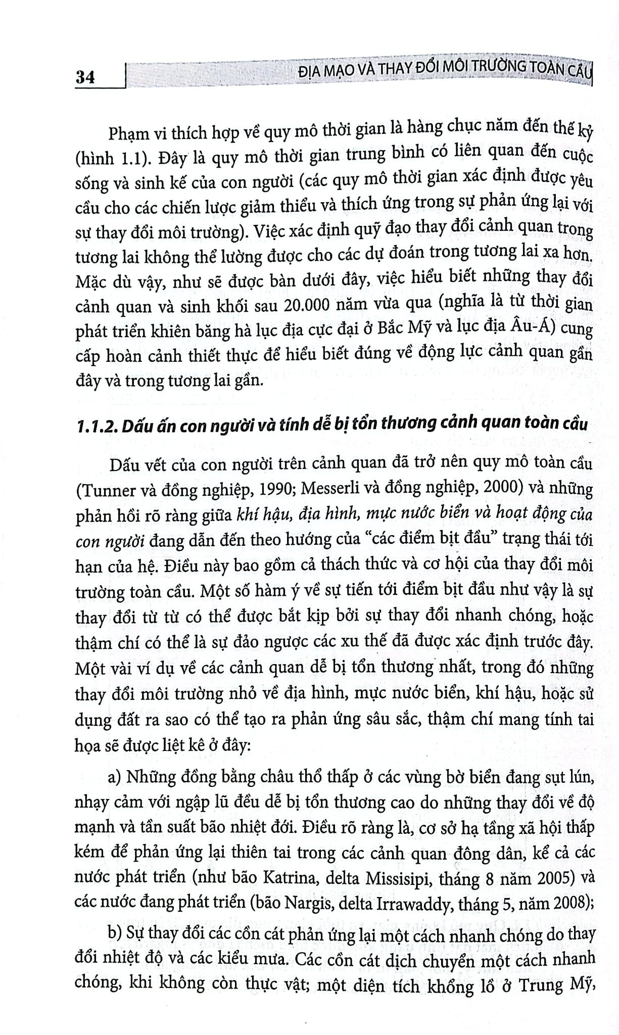Địa Mạo Và Thay Đổi Môi Trường Toàn Cầu - Nhiều Tác Giả