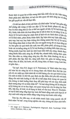  Nguồn Lực Trí Tuệ Việt Nam - Lịch Sử, Hiện Trạng Và Triển Vọng - Nguyễn Vân Khánh 