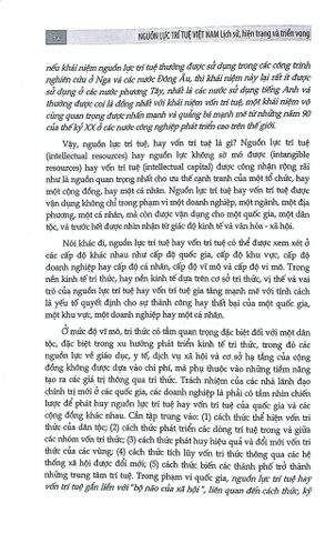  Nguồn Lực Trí Tuệ Việt Nam - Lịch Sử, Hiện Trạng Và Triển Vọng - Nguyễn Vân Khánh 