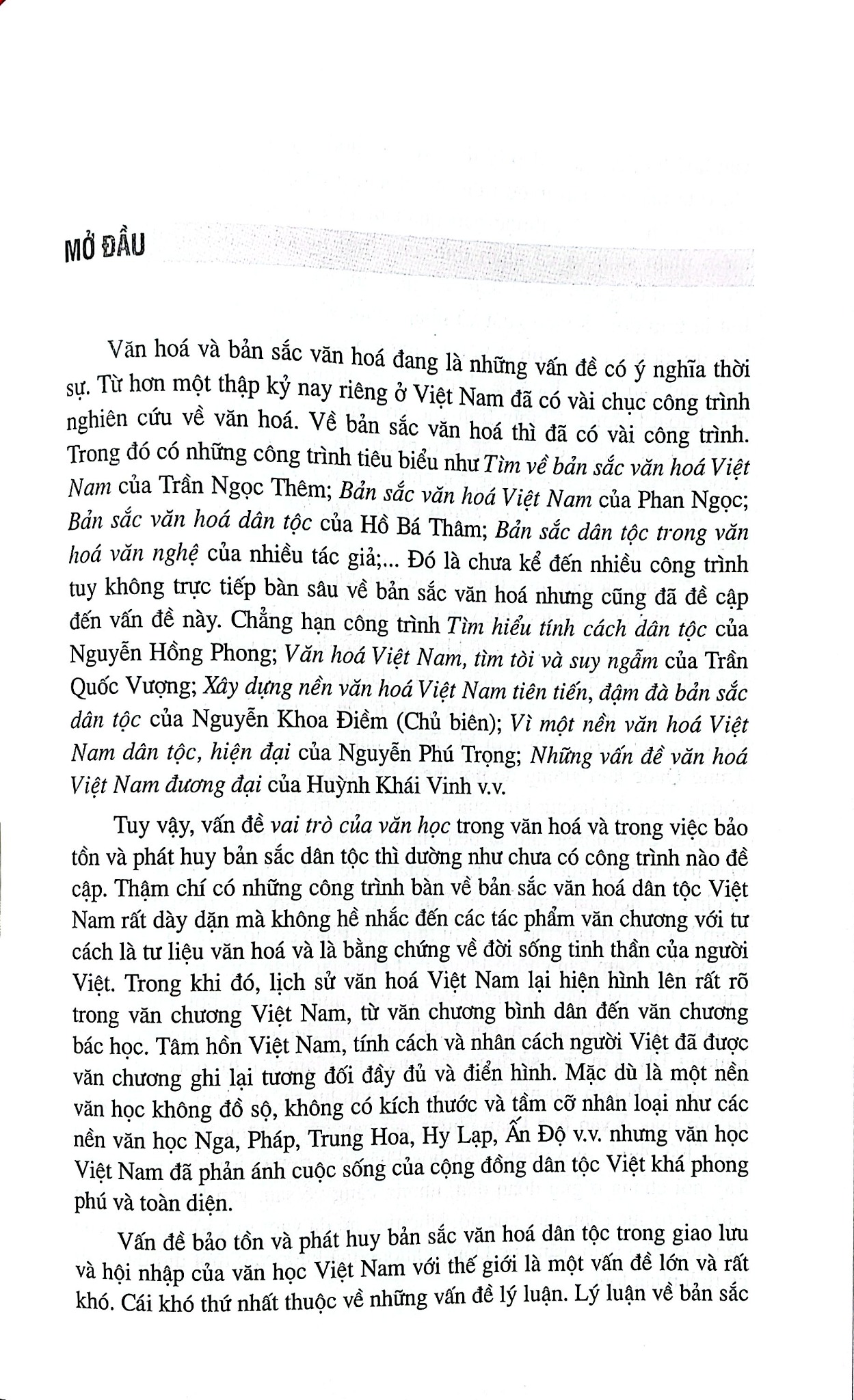 Bản Sắc Việt Nam Qua Giao Lưu Văn Học - Nguyễn Bá Thành