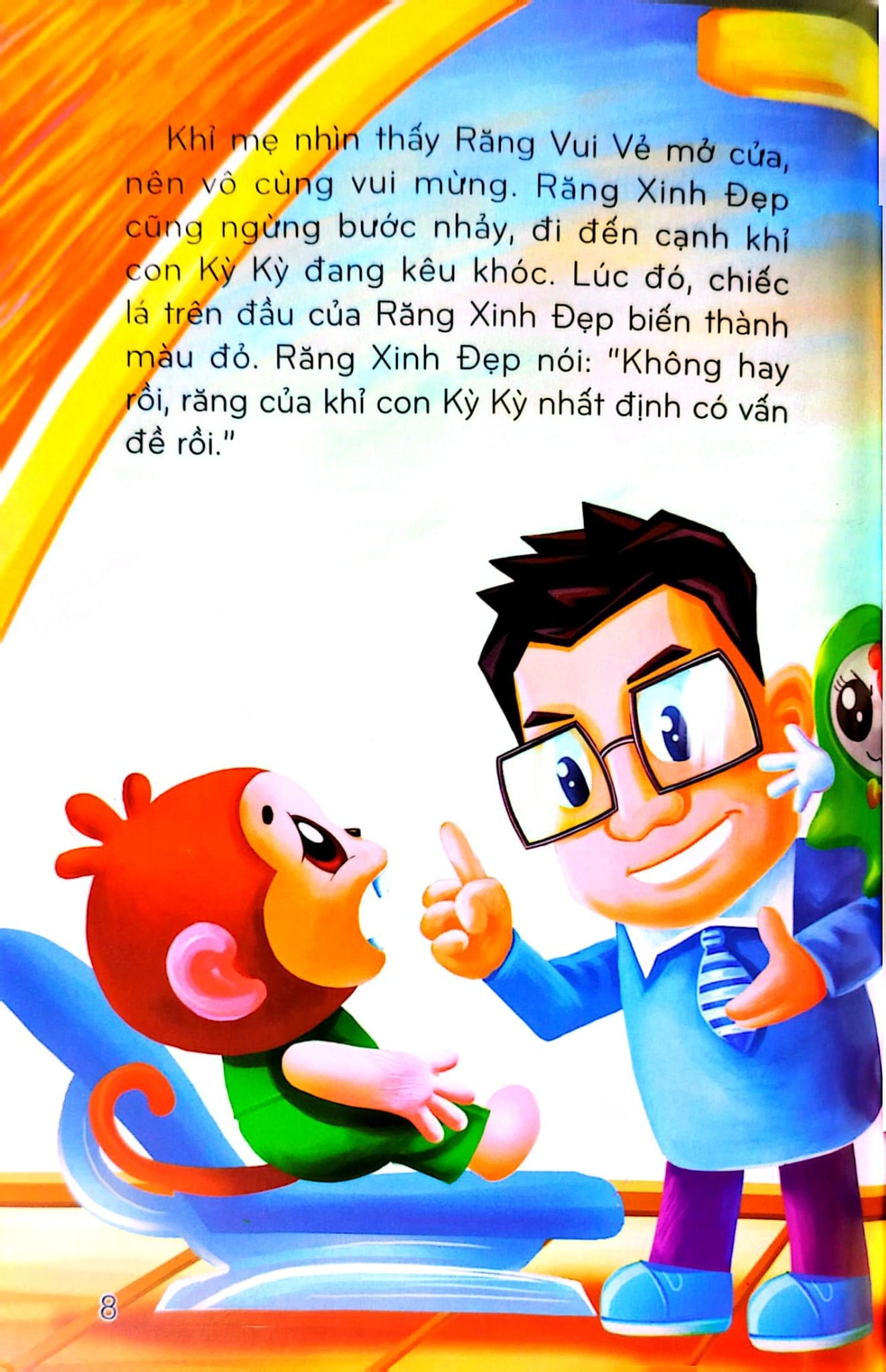Cuộc Chiến Bảo Vệ Răng Của Các Thiên Thần Tí Hon 2 Chiếc Áo Bảo Vệ Răng Của Khỉ Kỳ Kỳ - Thiên Thần Răng Miệng