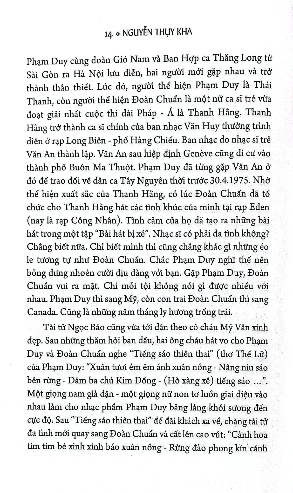Phạm Duy Và Tôi - Nguyễn Thụy Kha