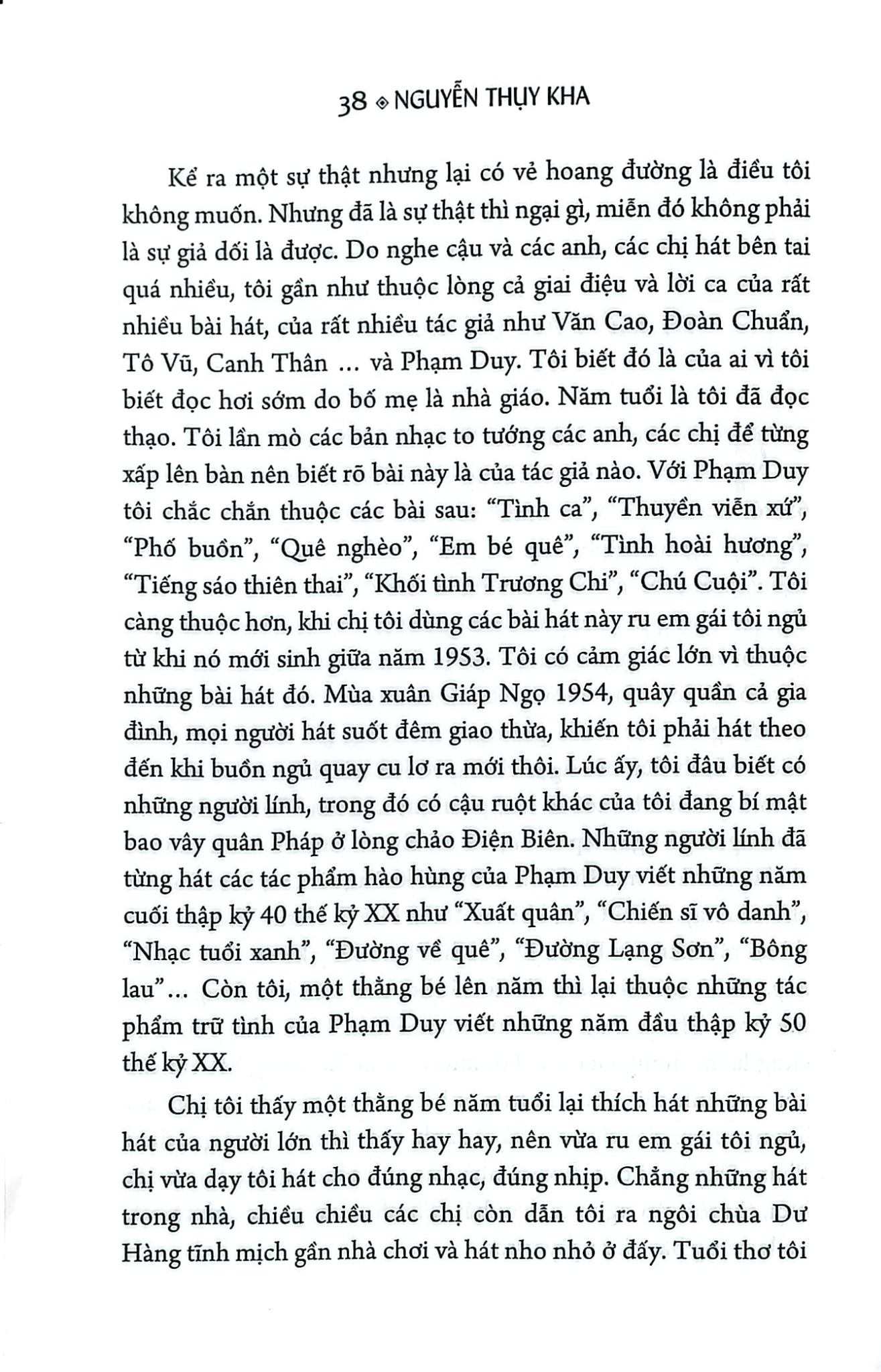 Phạm Duy Và Tôi - Nguyễn Thụy Kha