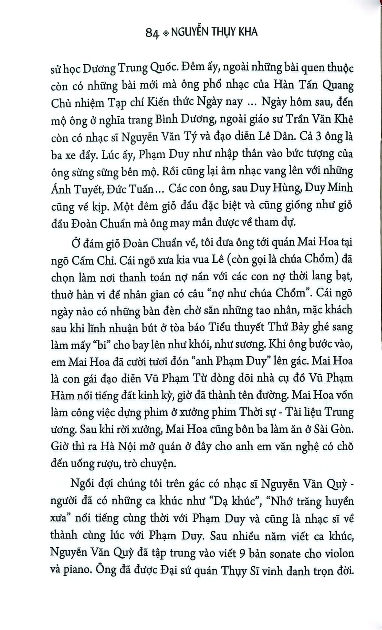 Phạm Duy Và Tôi - Nguyễn Thụy Kha