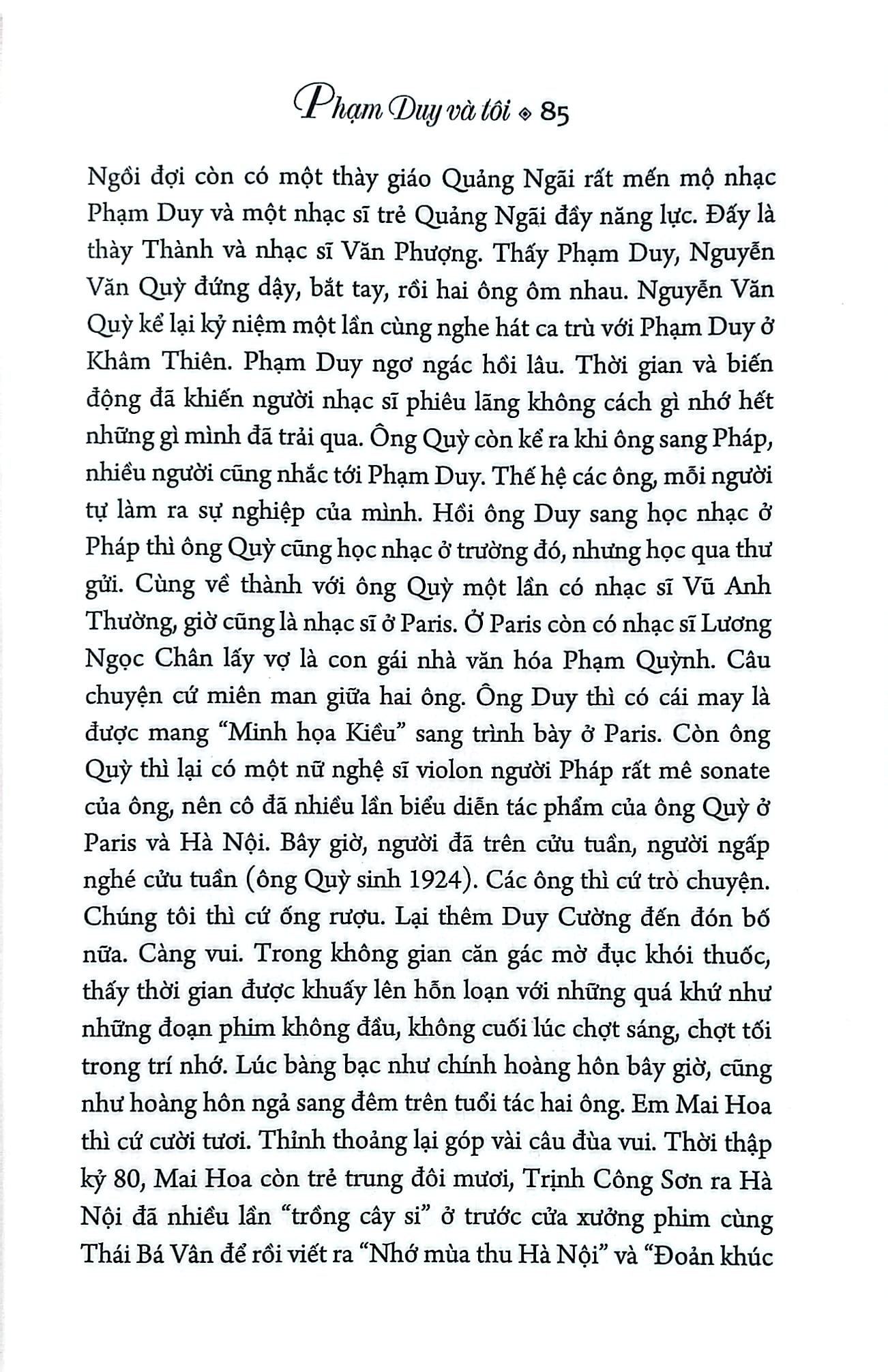 Phạm Duy Và Tôi - Nguyễn Thụy Kha