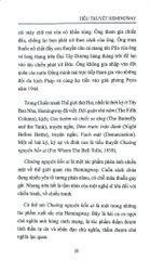 Tiểu Thuyết Hemingway - Lê Đình Cúc