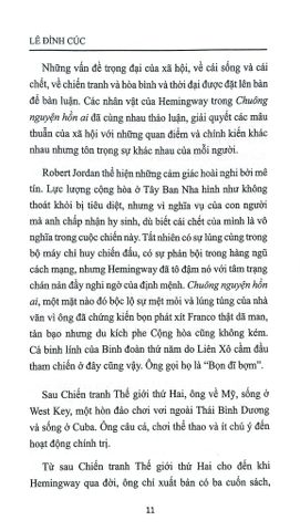  Tiểu Thuyết Hemingway - Lê Đình Cúc 