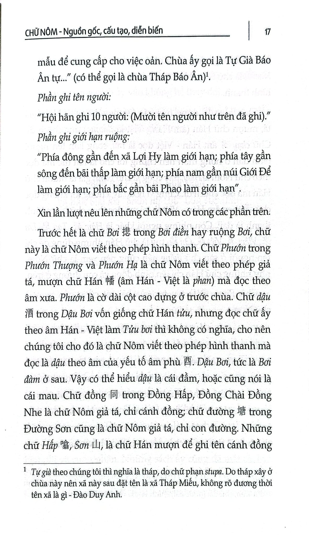 Chữ Nôm, Nguồn Gốc, Cấu Tạo, Diễn Biến - Đào Duy Anh