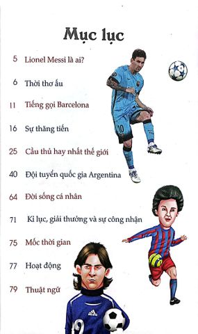  Combo 3 Cuốn Những Vận Động Viên Kiệt Xuất Thế Giới ( Tay Vợt Tennis Roger Federer + Cầu Thủ Bóng Đá Lional Messi + Cầu Thủ Bóng Đá Cristiano Ronaldo ) 