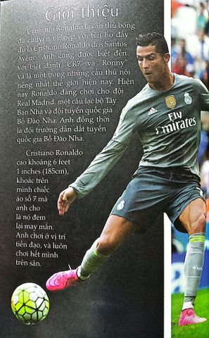  Combo 3 Cuốn Những Vận Động Viên Kiệt Xuất Thế Giới ( Tay Vợt Tennis Roger Federer + Cầu Thủ Bóng Đá Lional Messi + Cầu Thủ Bóng Đá Cristiano Ronaldo ) 