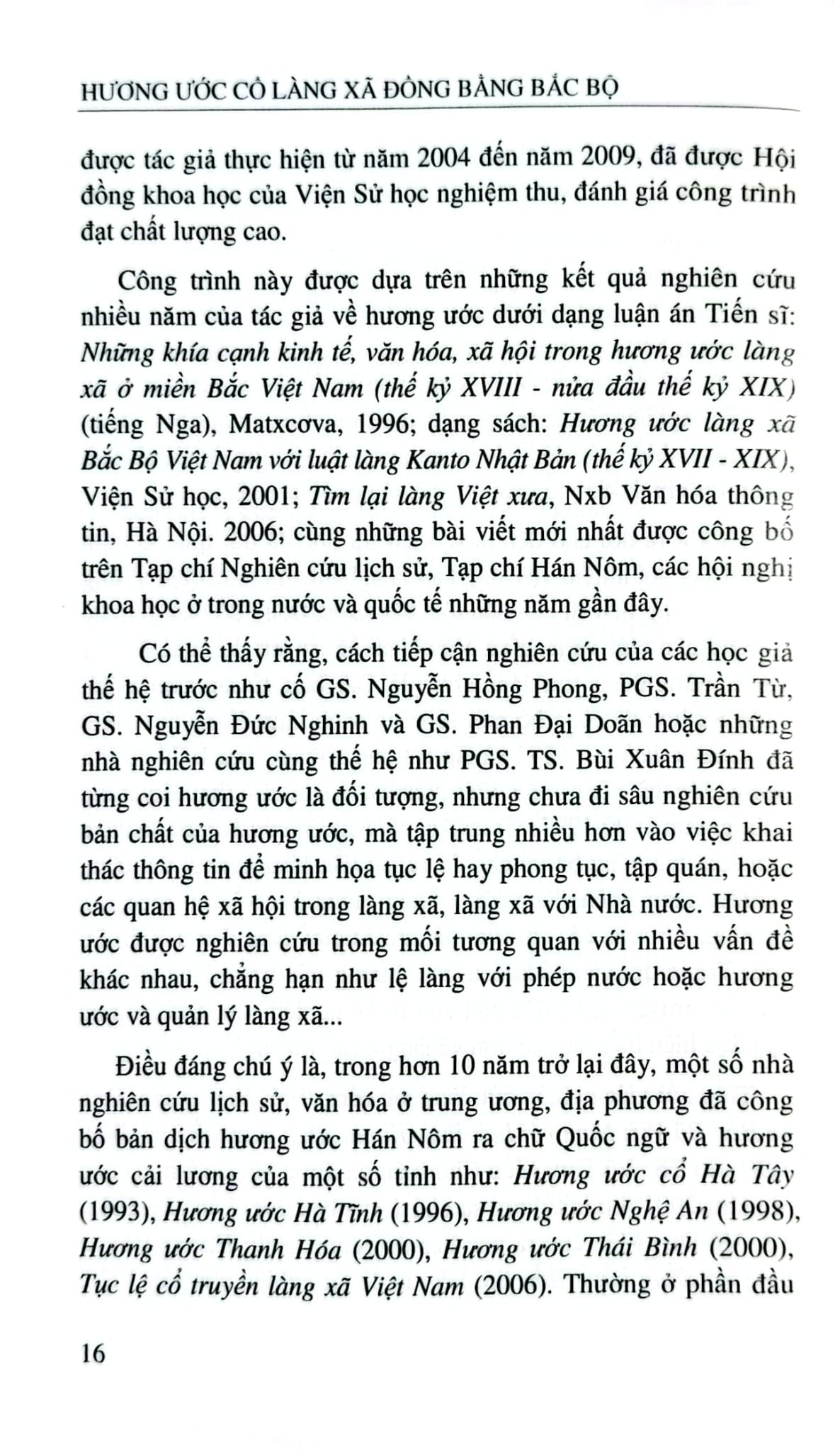Hương Ước Cổ Làng Xã Đồng Bằng Bắc Bộ - Vũ Duy Mền (xuất bản 2019)