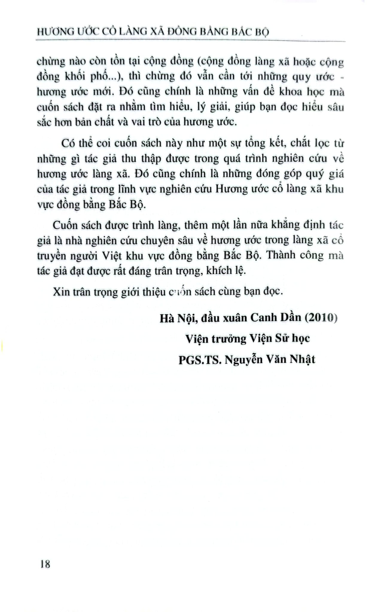 Hương Ước Cổ Làng Xã Đồng Bằng Bắc Bộ - Vũ Duy Mền (xuất bản 2019)