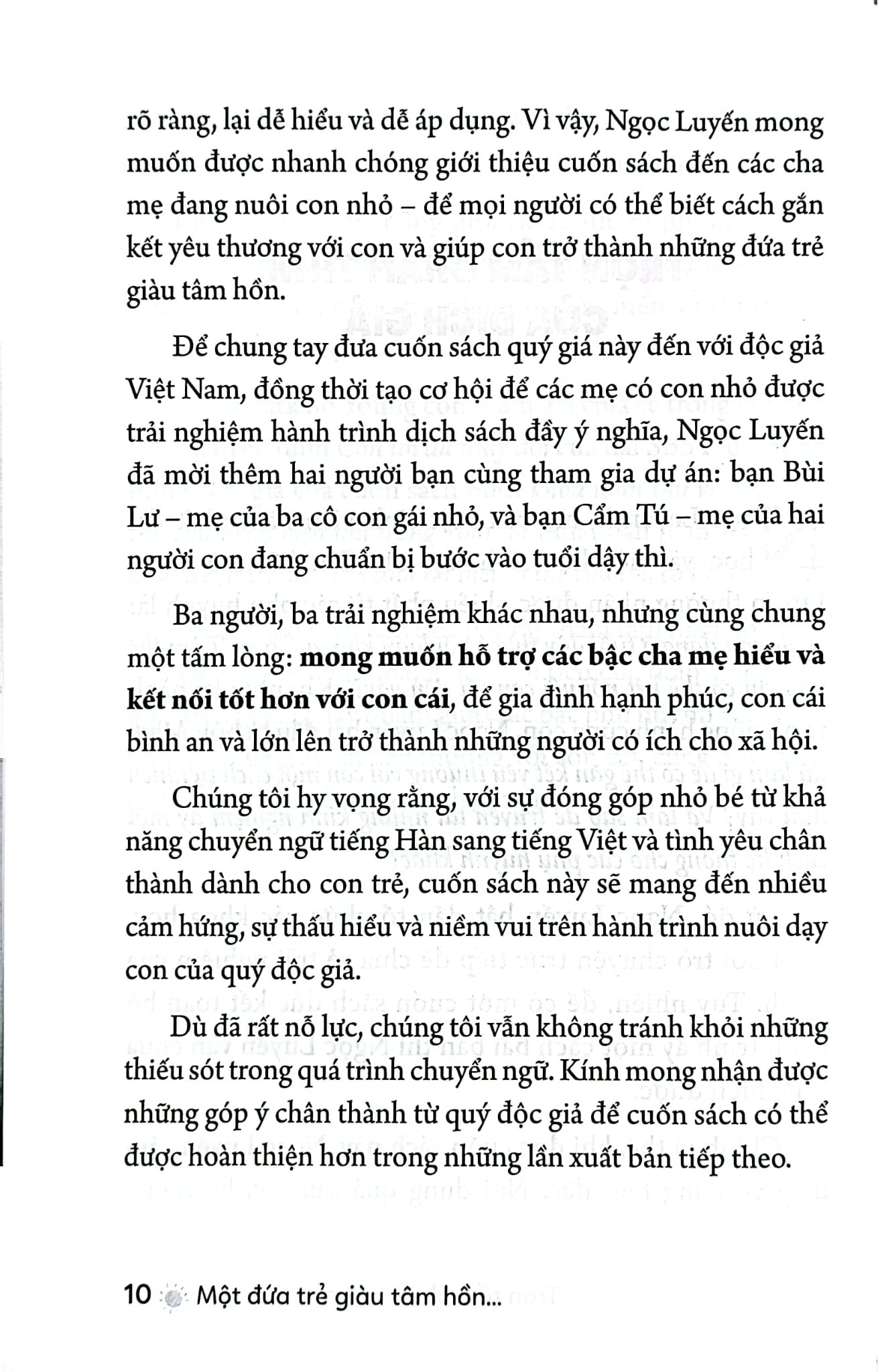 Một Đứa Trẻ Giàu Tâm Hồn Sẽ Trưởng Thành Như Thế Nào? - Park Soyoung