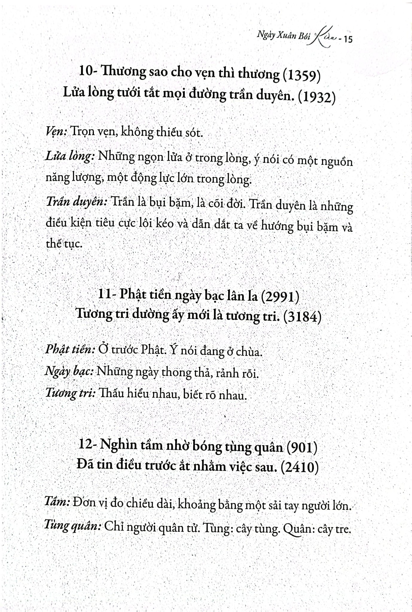 Bộ Thẻ Ngày Xuân Bói Kiều - Thích Nhất Hạnh