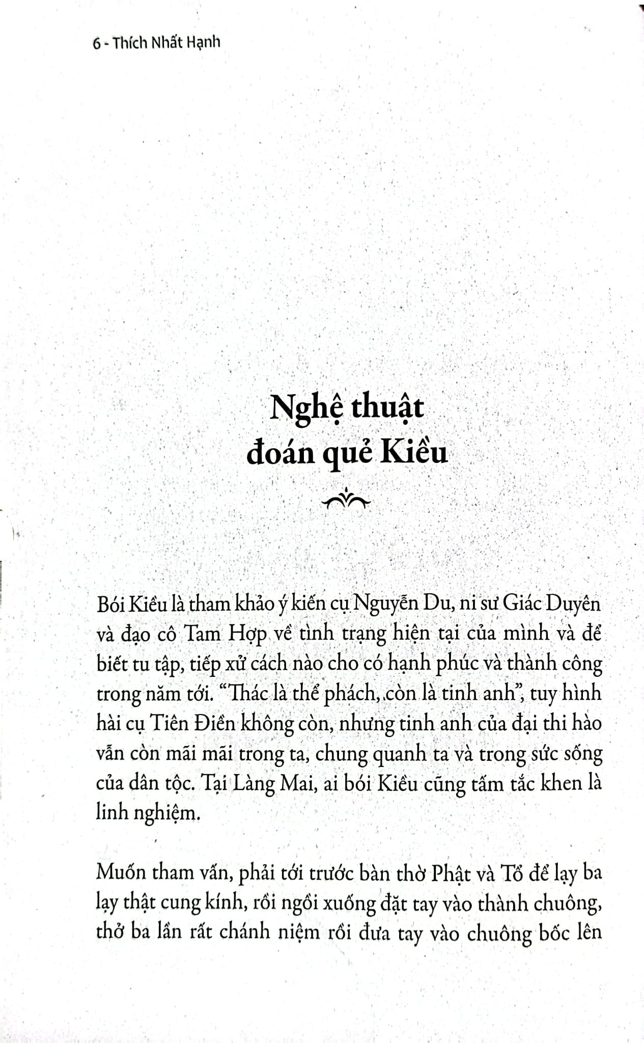 Bộ Thẻ Ngày Xuân Bói Kiều - Thích Nhất Hạnh