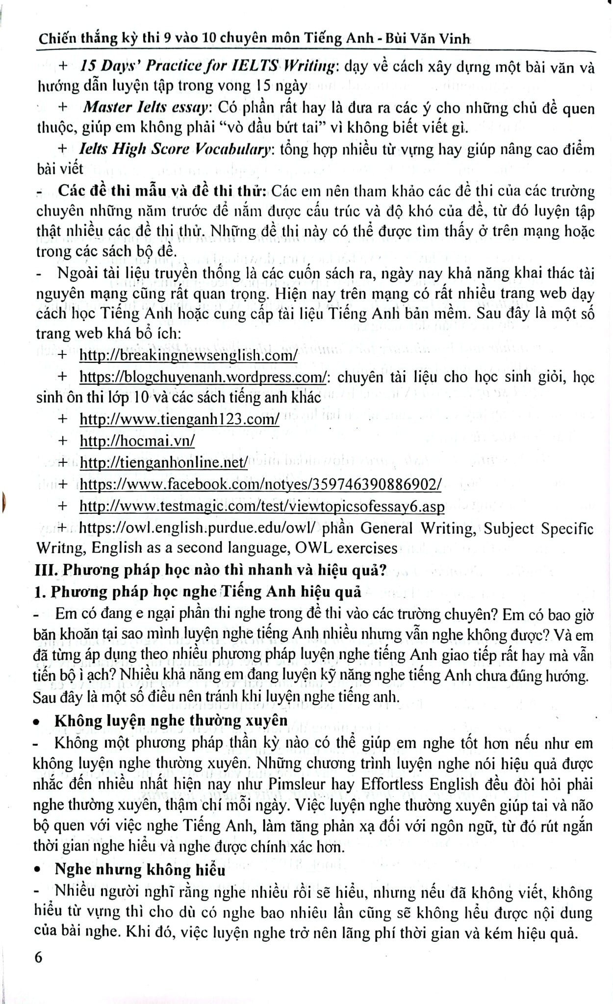 Chiến Thắng Kì Thi 9 Vào 10 Chuyên Môn Tiếng Anh - Bùi Văn Vinh