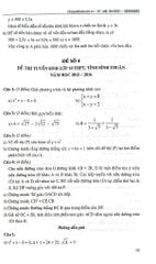 Chiến Thắng Kì Thi 9 Vào 10 Toán Học - Nguyễn Đức Tấn