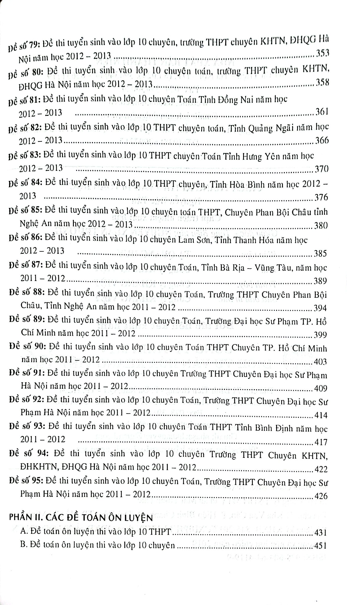 Chiến Thắng Kì Thi 9 Vào 10 Toán Học - Nguyễn Đức Tấn