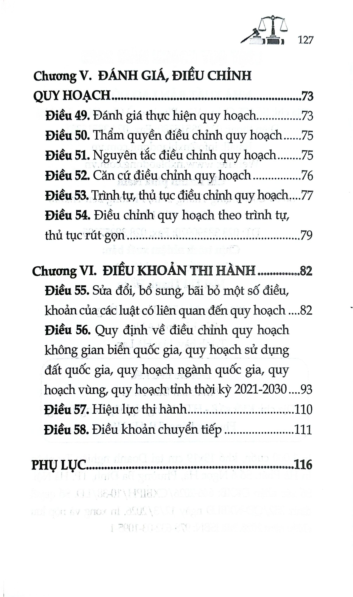 Luật Quy Hoạch Năm 2025 (NXBLĐ) - Quốc Hội
