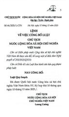 Luật Quy Hoạch Năm 2025 (NXBLĐ) - Quốc Hội
