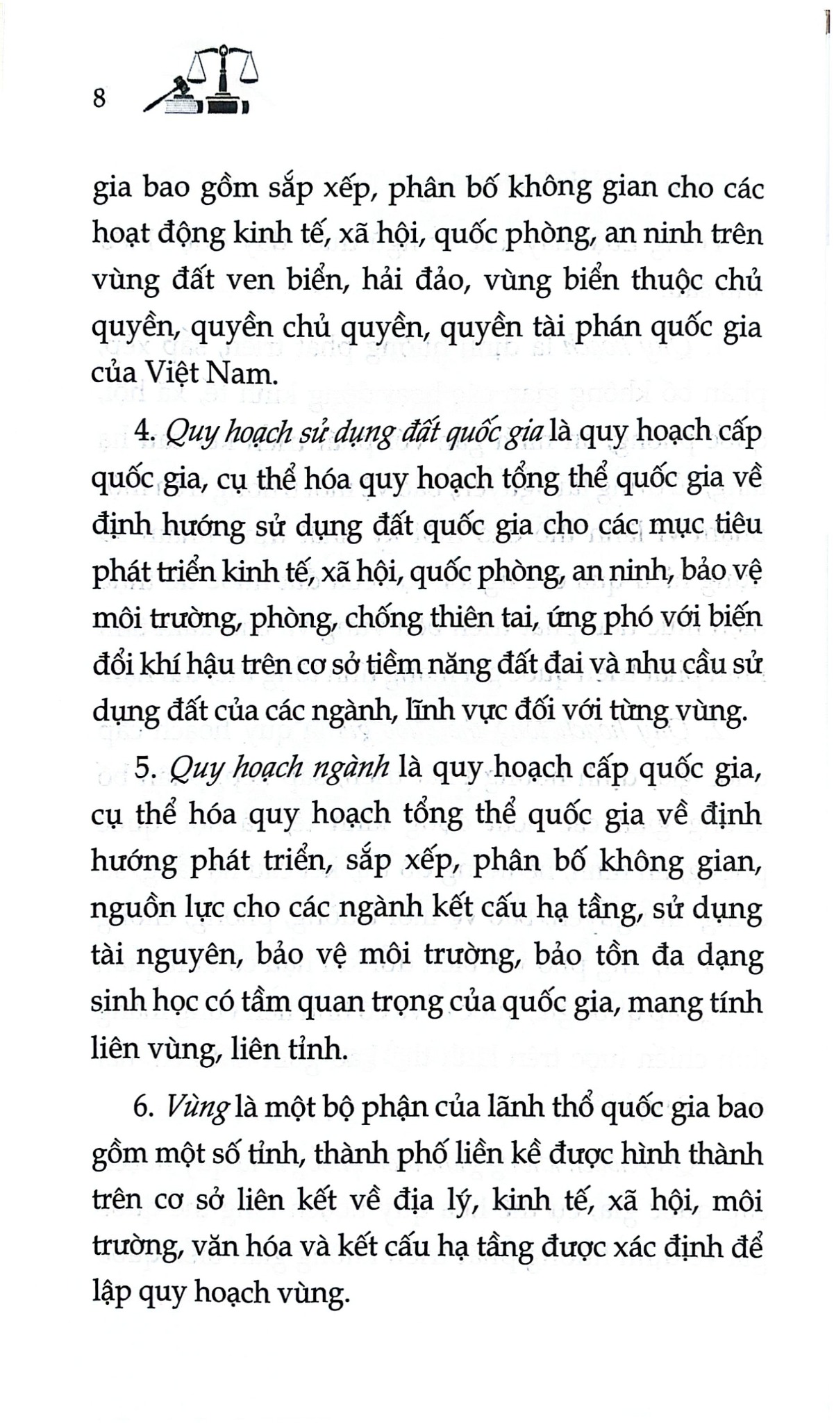 Luật Quy Hoạch Năm 2025 (NXBLĐ) - Quốc Hội