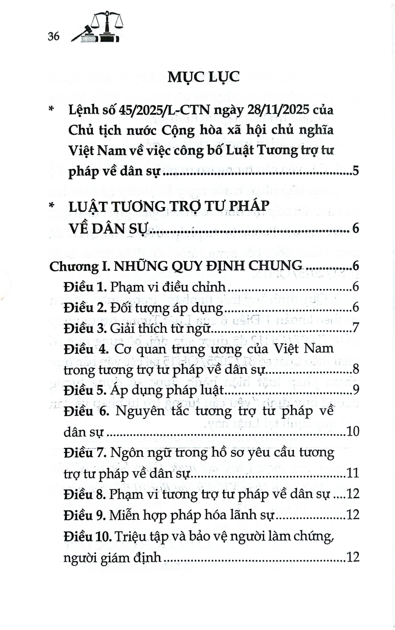 Luật Tương Trợ Tư Pháp Về Dân Sự Năm 2025 (NXBLĐ) - Quốc Hội
