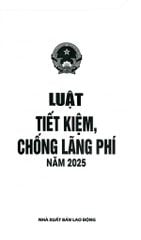 Luật Tiết Kiệm, Chống Lãng Phí Năm 2025 (NXBLĐ) - Quốc Hội