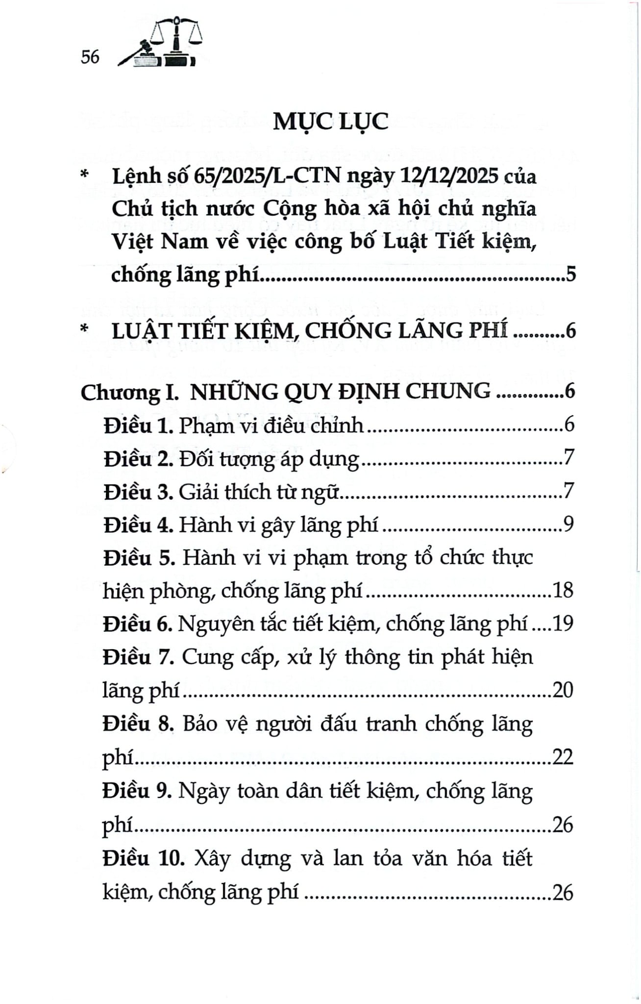 Luật Tiết Kiệm, Chống Lãng Phí Năm 2025 (NXBLĐ) - Quốc Hội