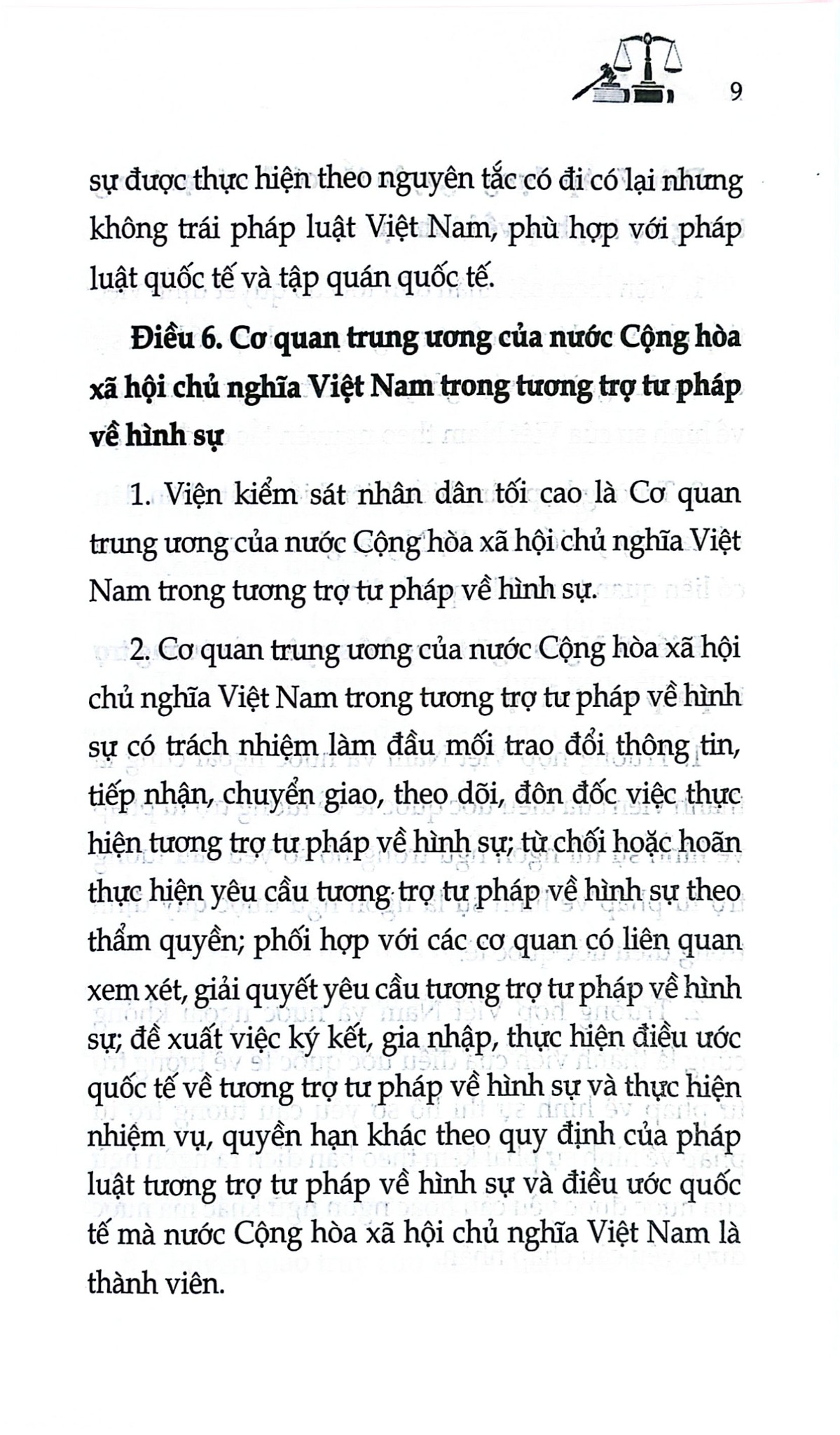 Luật Tương Trợ Tư Pháp Về Hình Sự Năm 2025 (NXBLĐ) - Quốc Hội