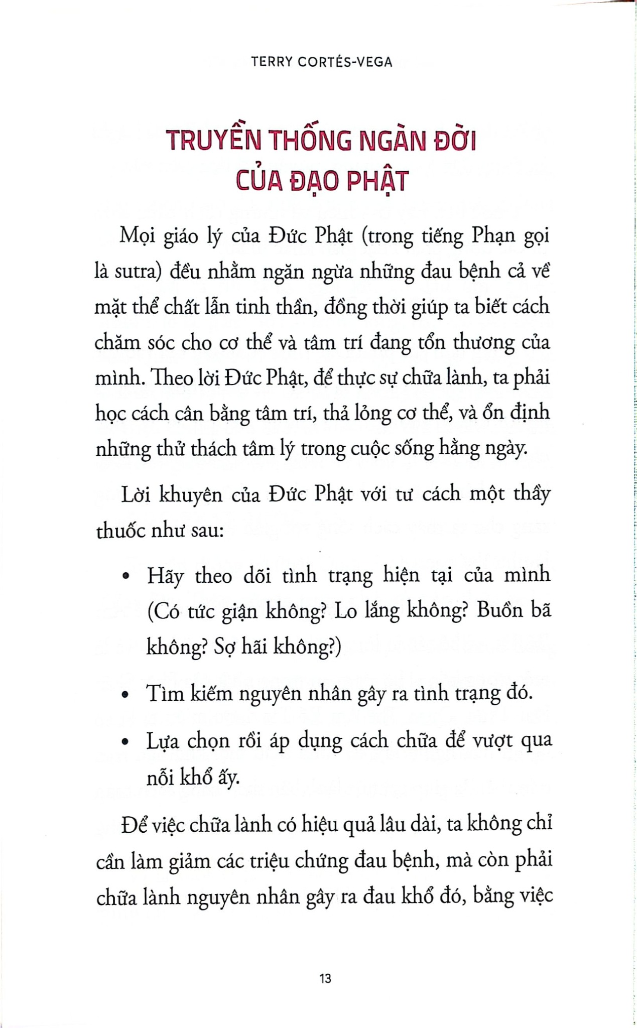 Tâm Không Diệt - Đạo Không Sinh -  
Terry Cortés-Vega