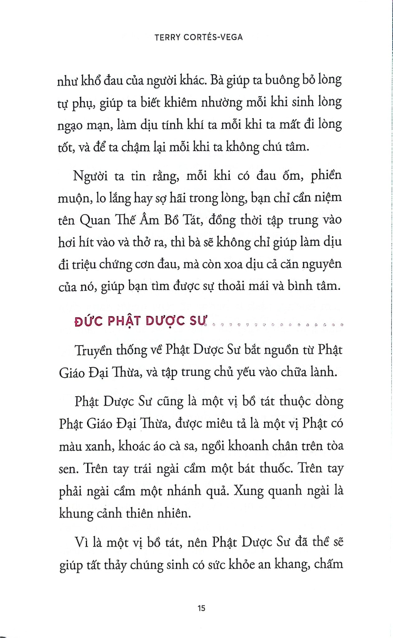 Tâm Không Diệt - Đạo Không Sinh -  
Terry Cortés-Vega