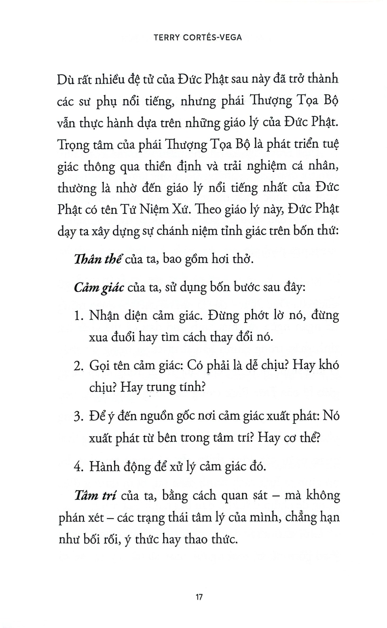 Tâm Không Diệt - Đạo Không Sinh -  
Terry Cortés-Vega