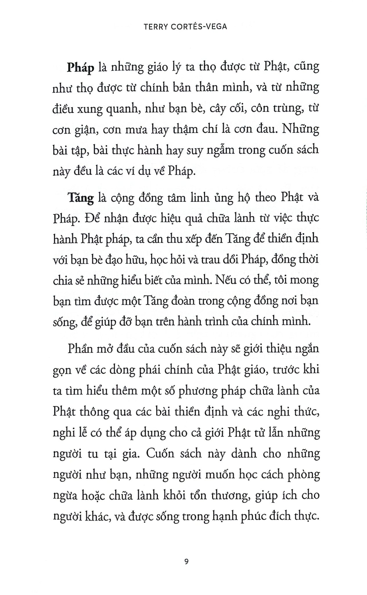 Tâm Không Diệt - Đạo Không Sinh -  
Terry Cortés-Vega